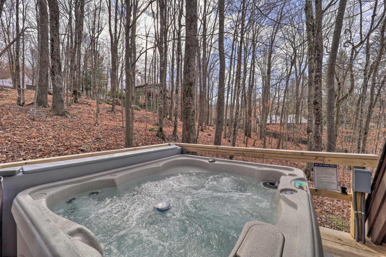 A-Frame Cabin With Hot Tub 1 Mi To Beech Mountain! Buitenkant foto