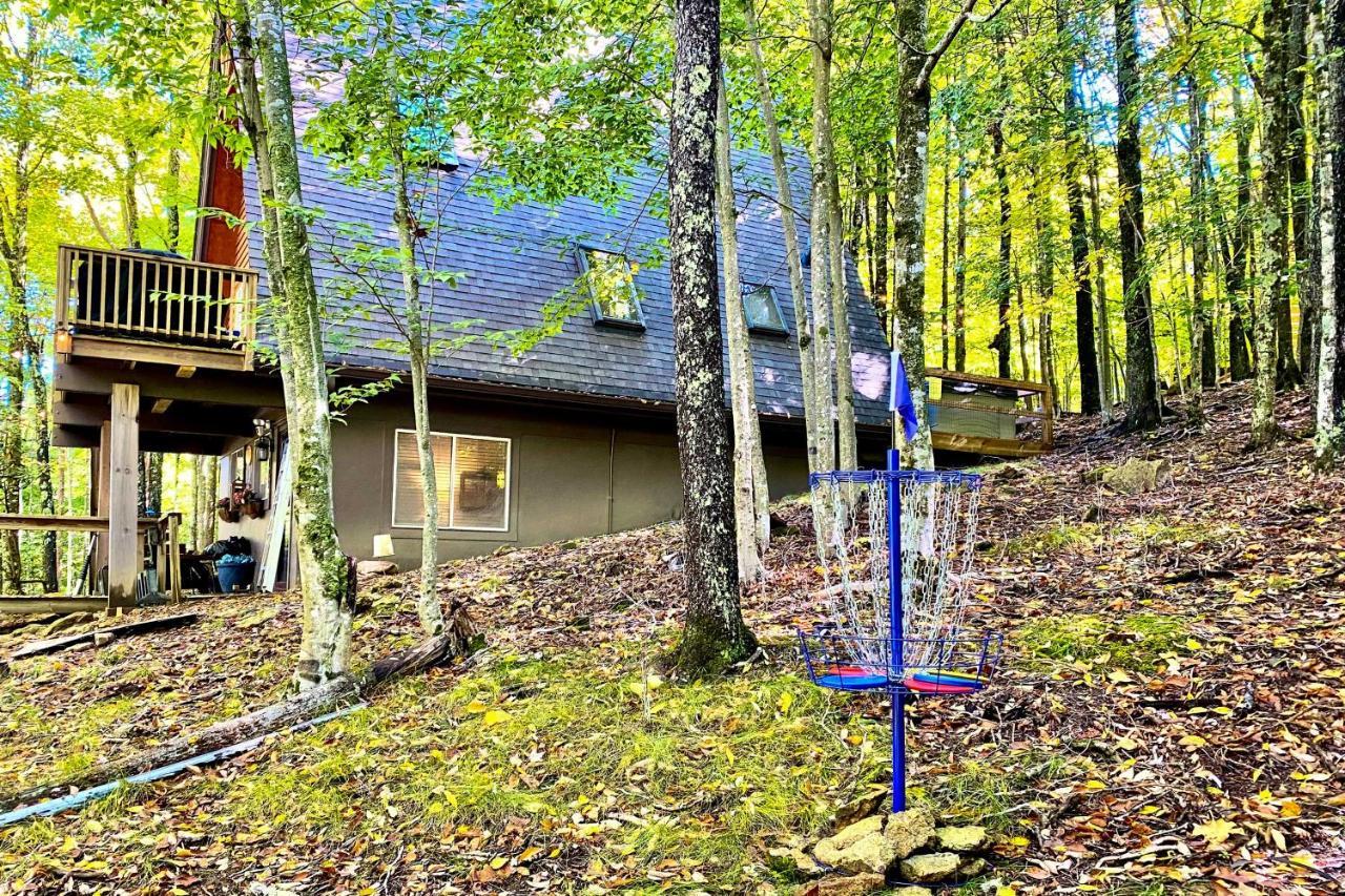 A-Frame Cabin With Hot Tub 1 Mi To Beech Mountain! Buitenkant foto
