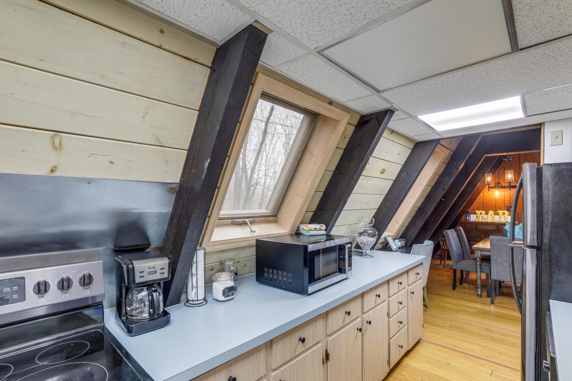 A-Frame Cabin With Hot Tub 1 Mi To Beech Mountain! Buitenkant foto